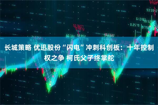 长城策略 优迅股份“闪电”冲刺科创板：十年控制权之争 柯氏父子终掌舵